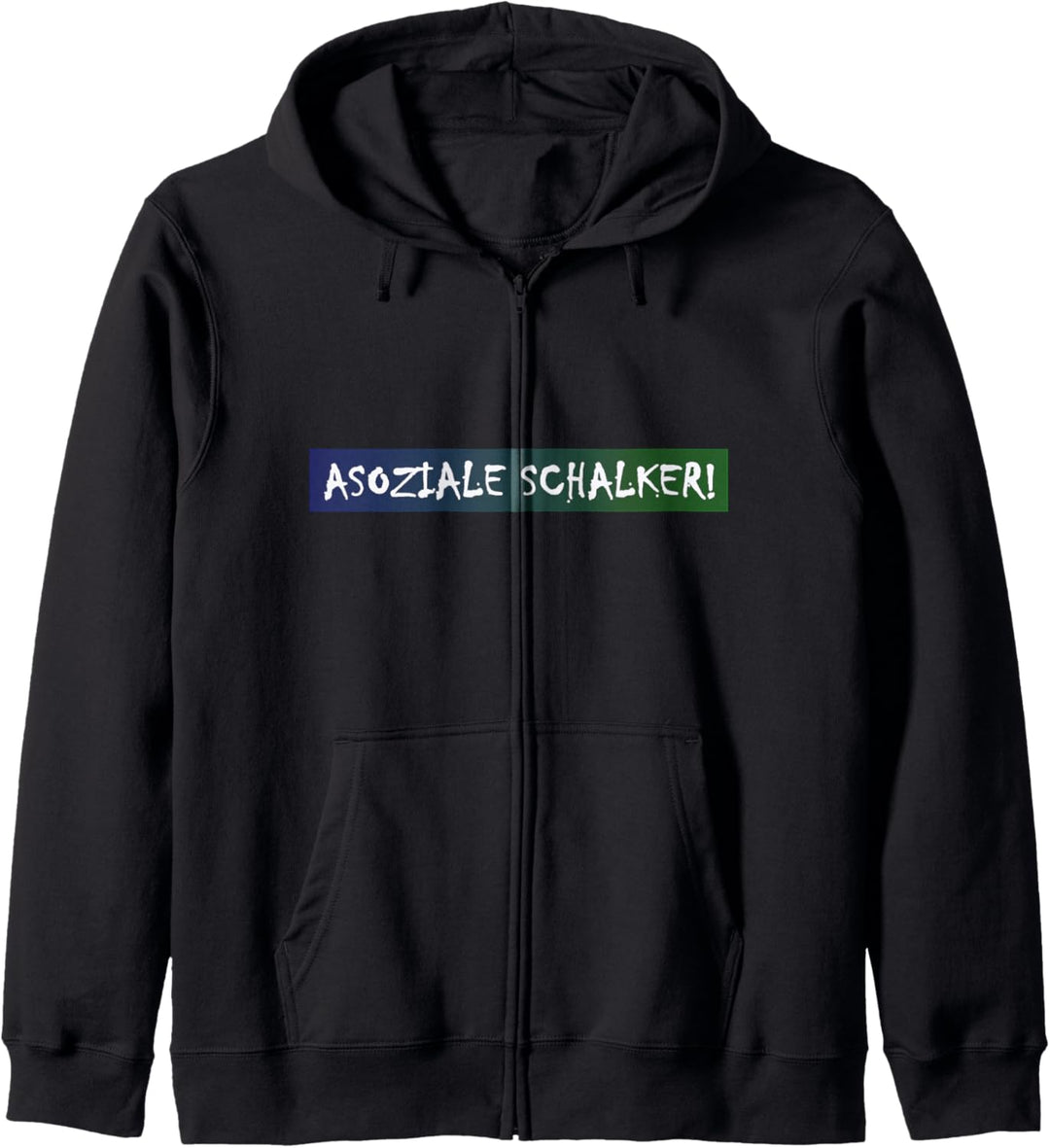 Schalke Tee Gelsenkirchen Ruhrpott Fussball Kapuzenjacke