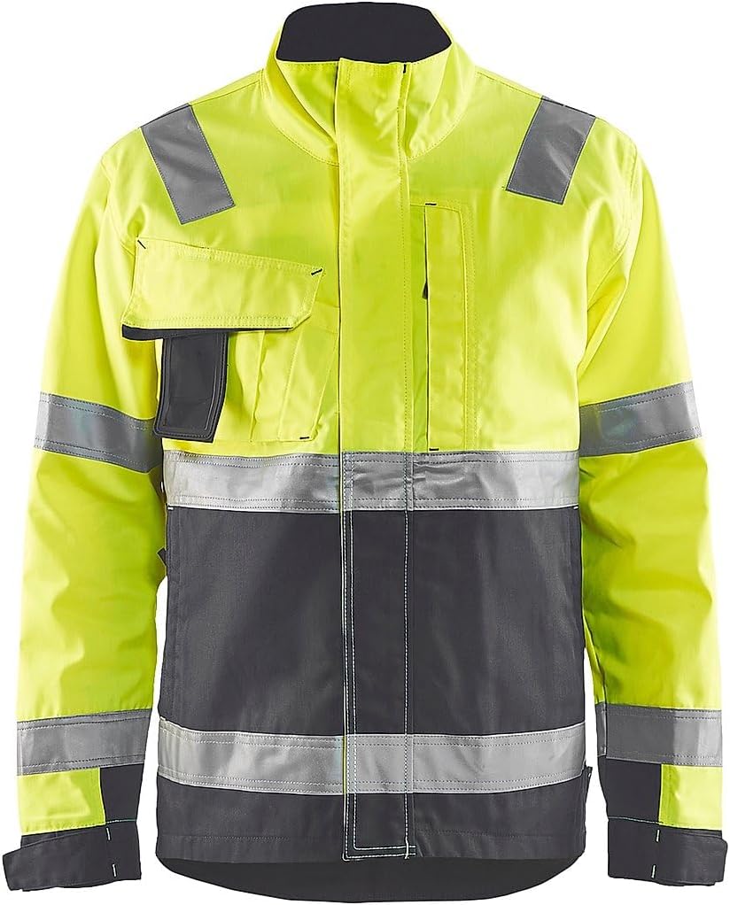 Blakläder Jacke "High-Vis" Klasse 3 High Vis Gelb/Mittelgrau S, High Vis Gelb/Mittelgrau S