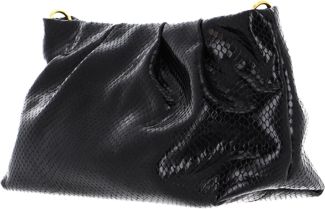 Coccinelle Ophelie Snake Handbag Noir