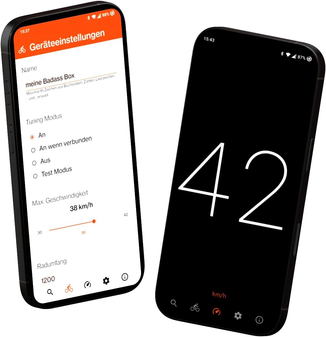 badassBox 5 kontaktloses eBike Tuning für Bosch BDU inkl. App BDU 31, BDU 31