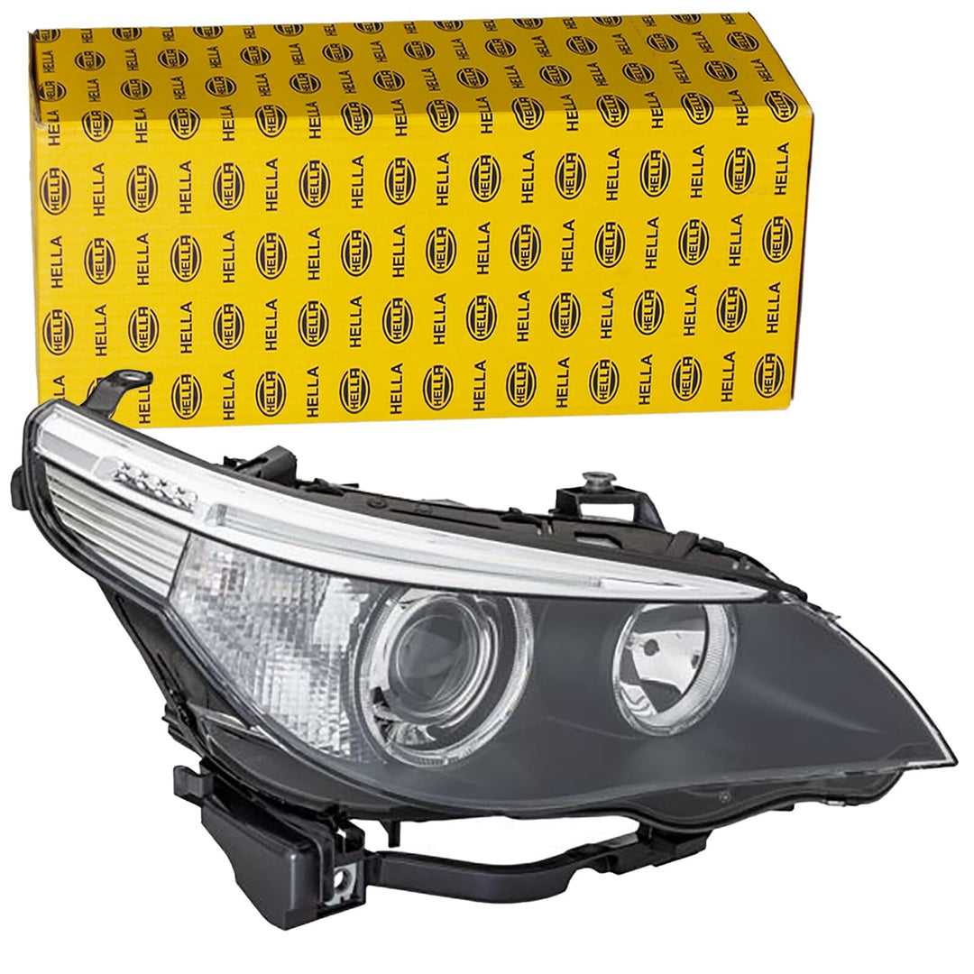 HELLA 1EL 163 080-001 Bi-Xenon/Halogen-Hauptscheinwerfer - rechts - für u.a. BMW 5 (E60) Rechts ohne