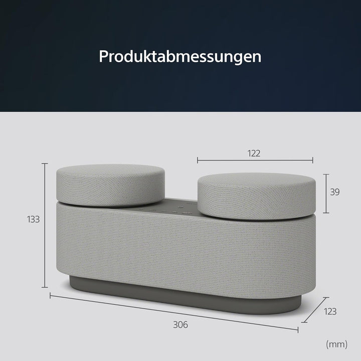 Sony HT-AX7 tragbares Heimkinosystem - Kinosound überall mit 360° Raumklang - Bis zu 30 Stunden Akku