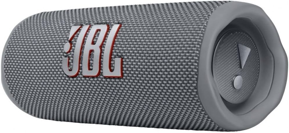 JBL Flip 6 Bluetooth Box in Grau – Wasserdichter, tragbarer Lautsprecher & INIU Power Bank, 20000mAh
