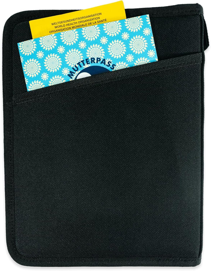Karijini® Grosser U-Heft Organizer I Reiseunterlagen Organizer I Mutterpass Organizer I Reisepass Ta