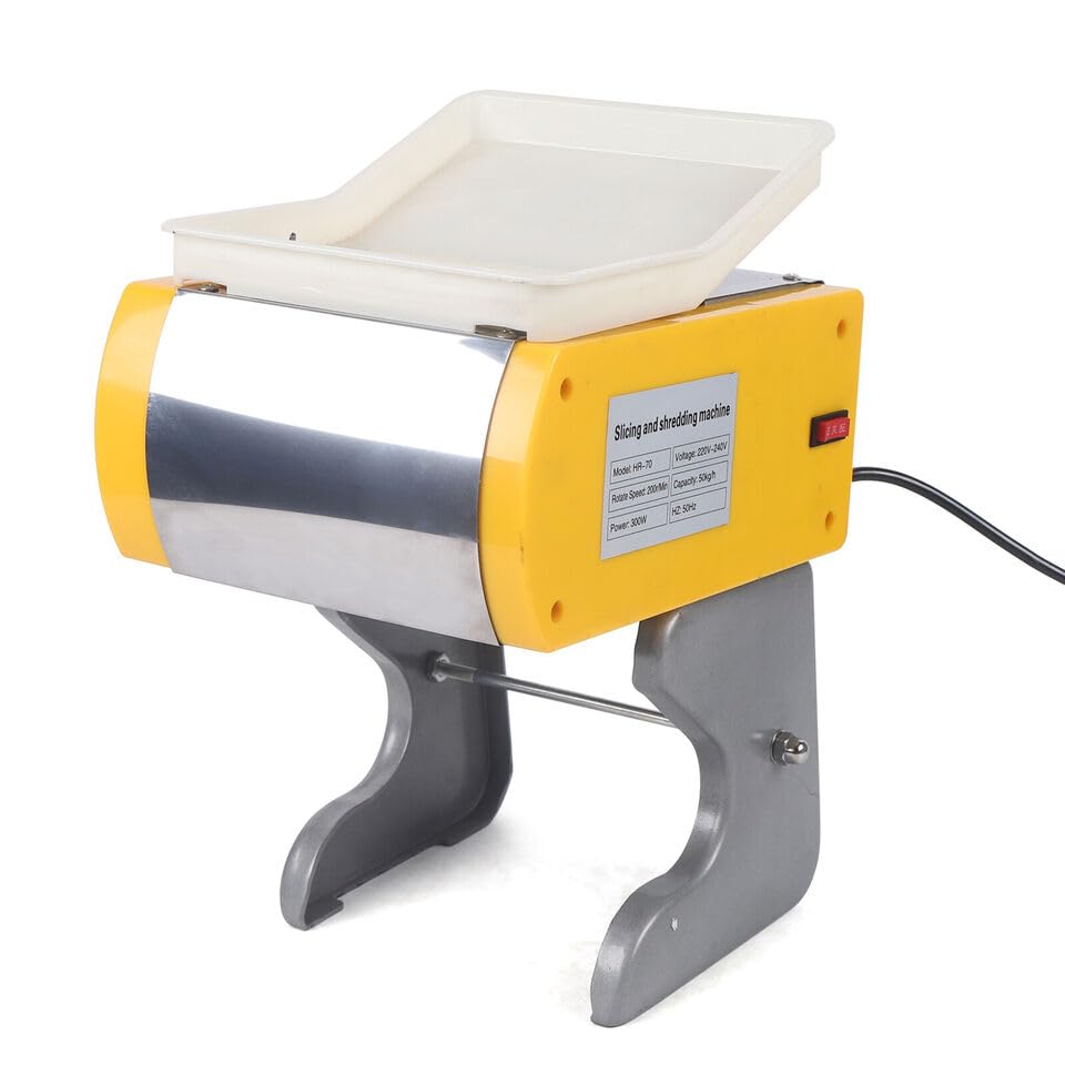 Elektrisch Allesschneider Fleischschneider 300W 50kg/h Aufschnittmaschine HR-70 schnelles Schneiden