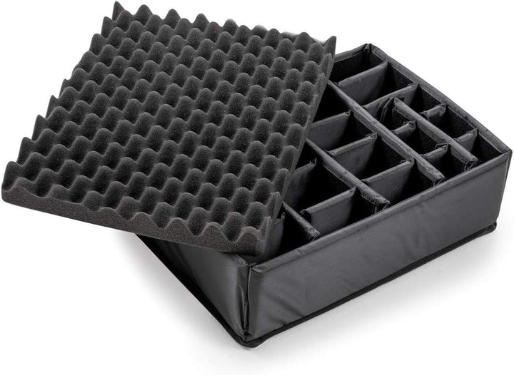 B&W International Mehrzweckkoffer Outdoor Typ 6000 (PP.326) Orange - mit variabler Facheinteilung -