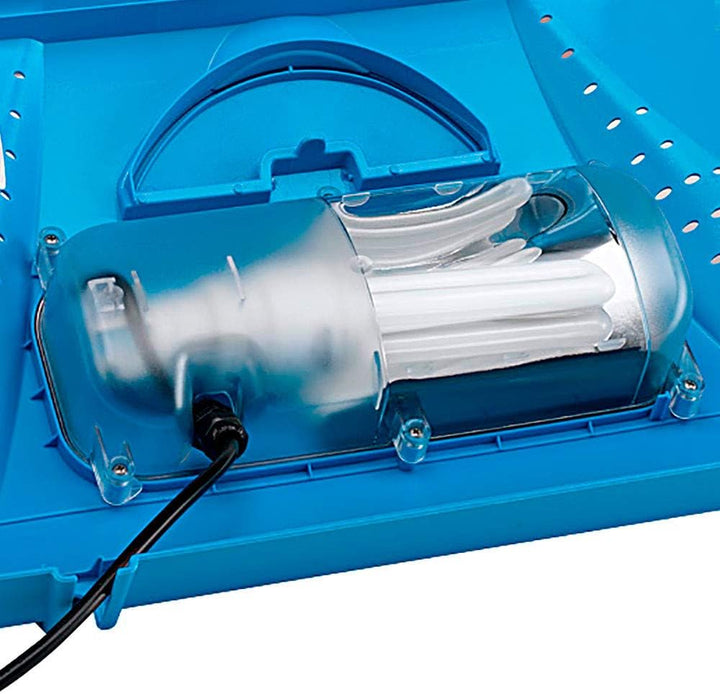 Hydor Kunststoffaquarium CAPRI JUNIOR, Fassungsvermögen 21 L, Lampe und Innenfilter, Weiss