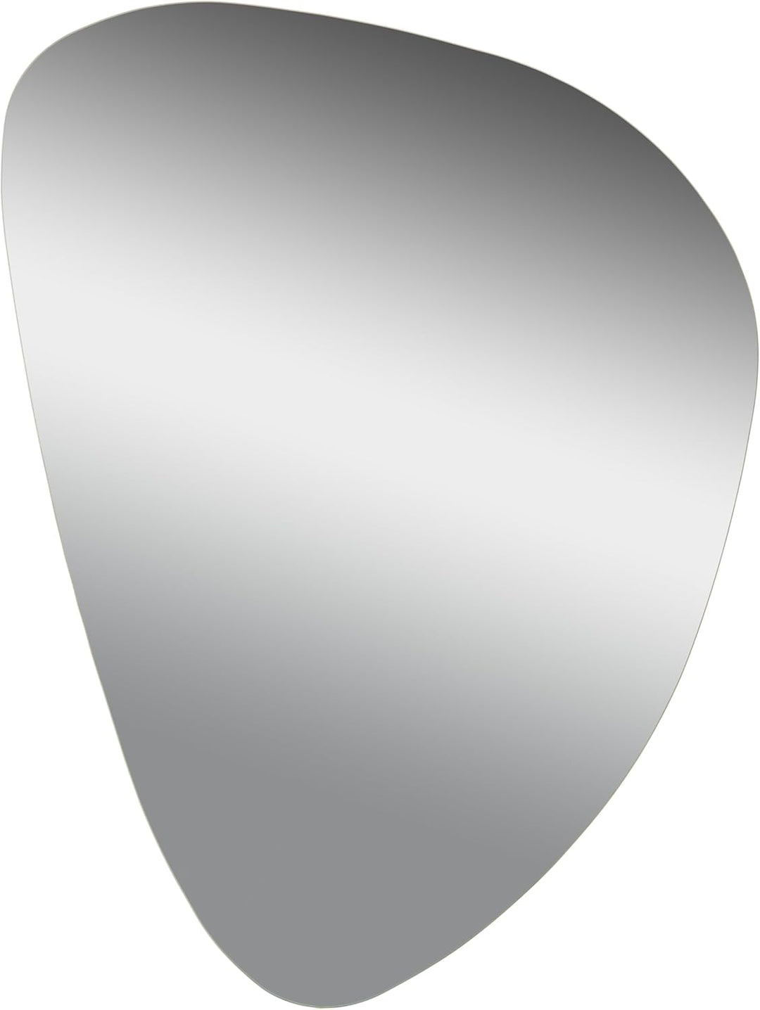 BD ART LED-Badezimmerspiegel 60x90 cm, Organische Form mit Beleuchtung, IP44, Wandspiegel für Feucht