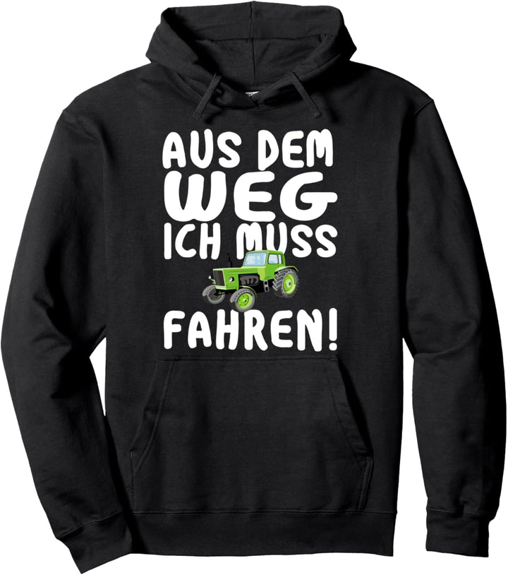 Ackerdemiker Traktor fahren Spruch Agrar Gülle Evolution Pullover Hoodie