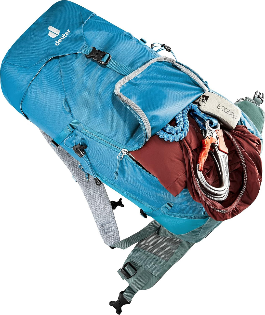 deuter Herren Trail 30_old Klettersteig Wanderrucksack (1er Pack) 30 L Wave-ivy, 30 L Wave-ivy
