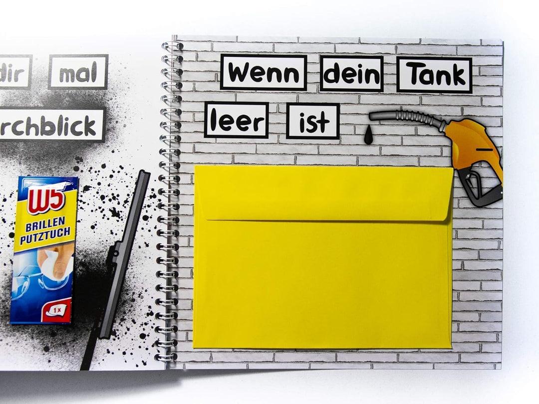 Geschenk zum Führerschein Wenn Buch