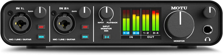 MOTU M4 USB-Audio-Schnittstelle Single, Single