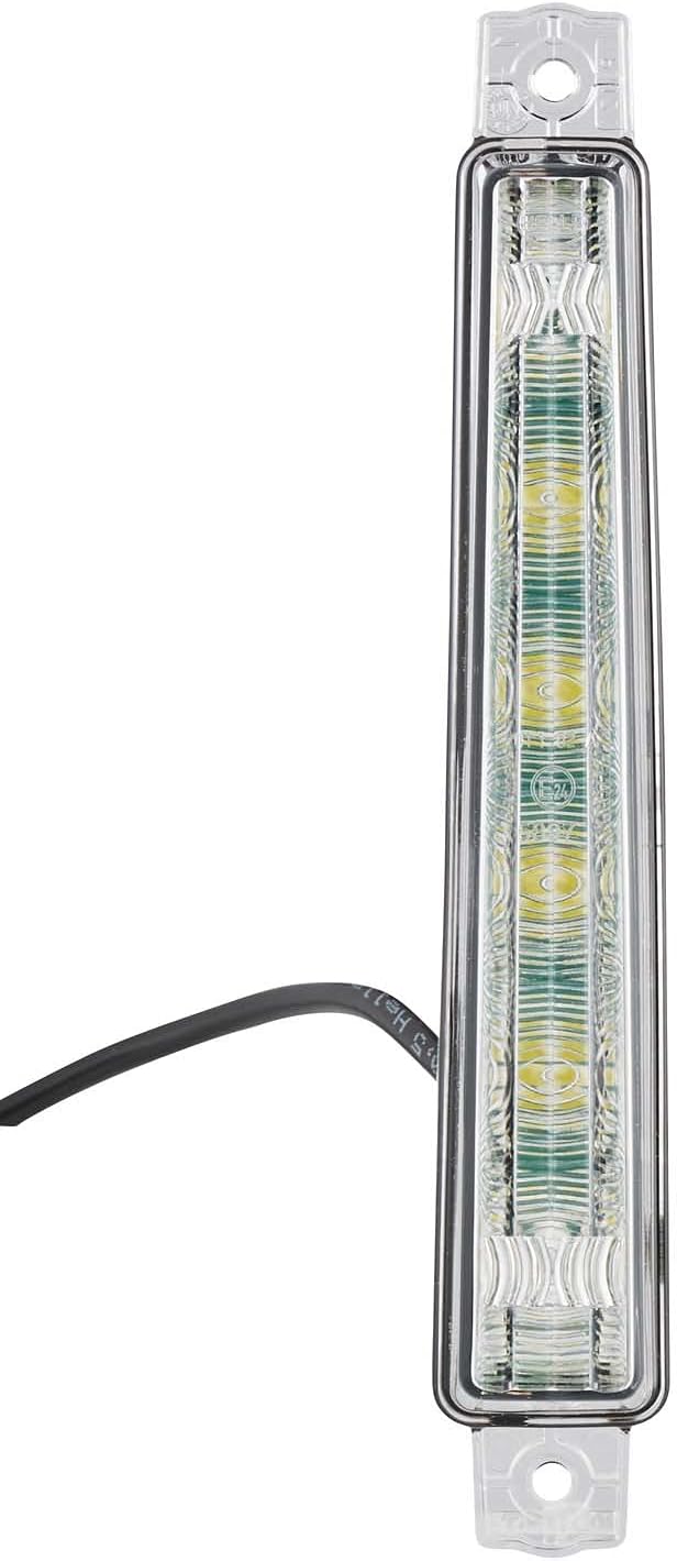HELLA - Positionsleuchte - LED - 24V - Einbau/Schraubanschluss - Lichtscheibenfarbe: glasklar - LED-