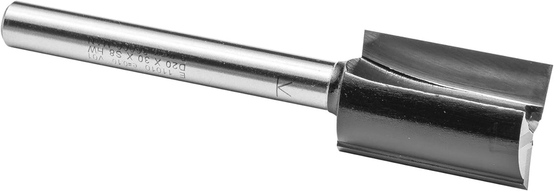 ENT 11010 Nutfräser HW, Schaft (S) 8 mm, Durchmesser (D) 20 mm, NL 30 mm, SL 58 mm, GL 90 mm, mit Ha