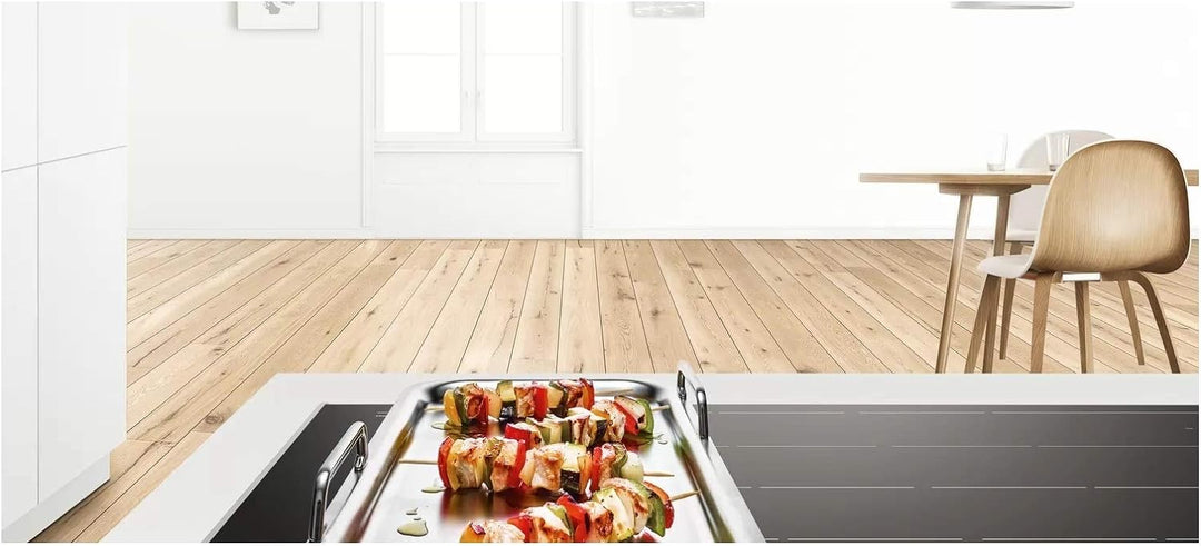 Bosch HEZ390512 Zubehör für Kochfelder, Teppan Yaki (gross), zur Zubereitung japanischer Küche, Made