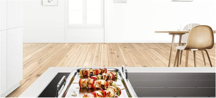Bosch HEZ390512 Zubehör für Kochfelder, Teppan Yaki (gross), zur Zubereitung japanischer Küche, Made