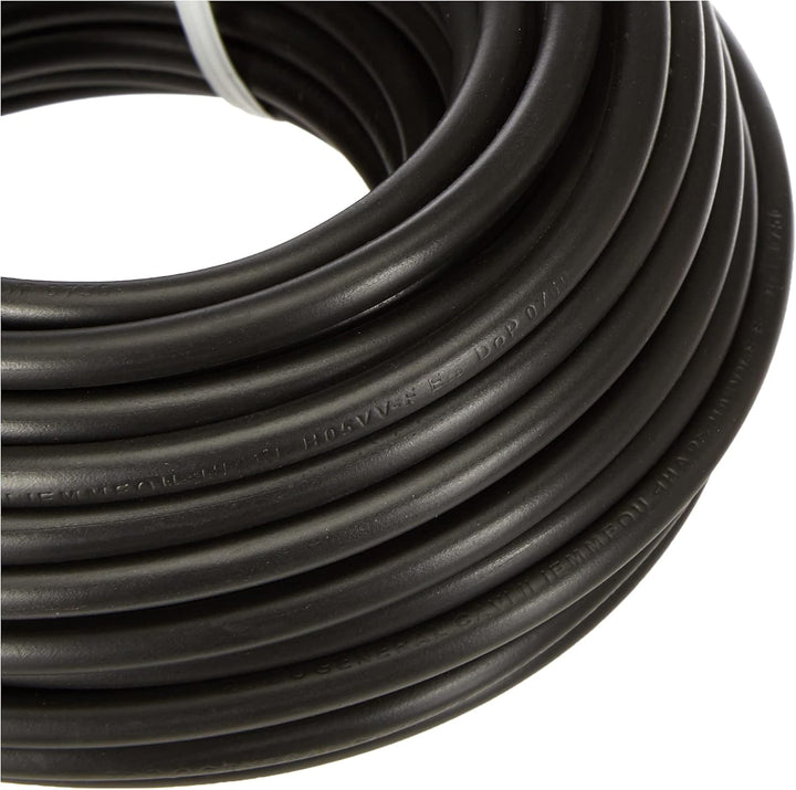 Kabel H05VV-F - 2x1 mm. - 20 mt - Schwarz