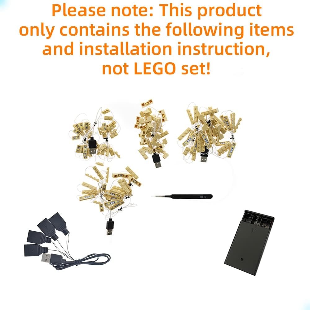 GEAMENT LED Licht-Set Kompatibel mit Lego Kolosseum (Colosseum) - Beleuchtungsset für Creator 10276