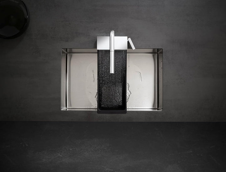 hansgrohe Küchenarmatur Aquno Select M81 (Wasserhahn Küche mit Schlauchbox und Abtropfsieb, 150° sch