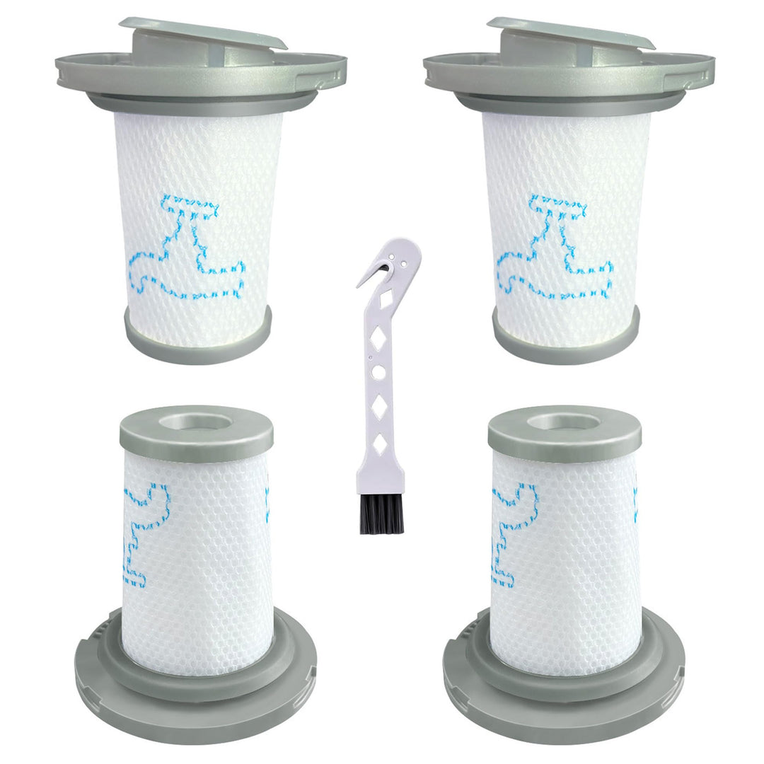 4 Stück Filter für Staubsauger Rowenta X-PERT 6.60 und für ZR009006 Rowenta X-Force Flex 8.60 RH96 R