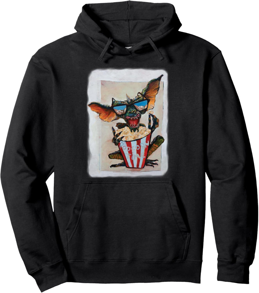 WB 100: Gremlins Popcorn Time With Stripe And Gizmo Pullover Hoodie