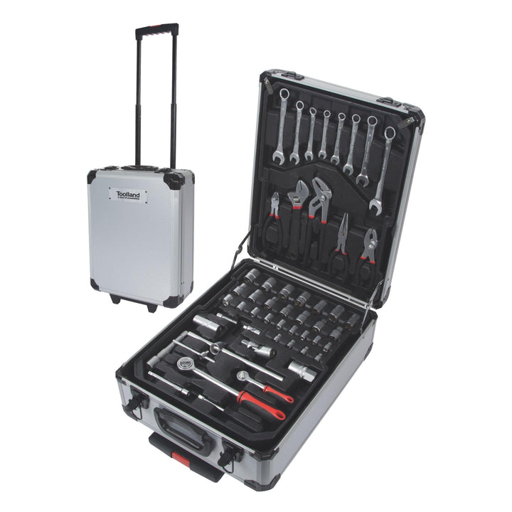 Toolland HSET260 ALU-Werkzeugkoffer 260-teilig