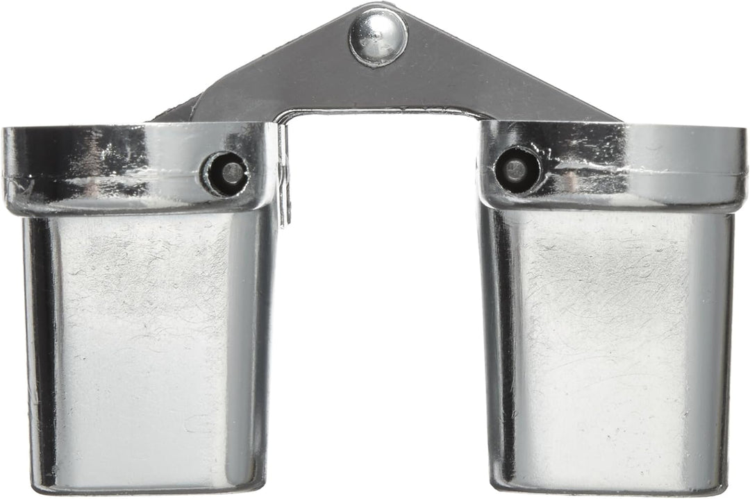 SOSS Unsichtbares Scharnier, Modell 218, für 4,5 cm dickes Material, feuerfest, Zink, satiniertes Ch