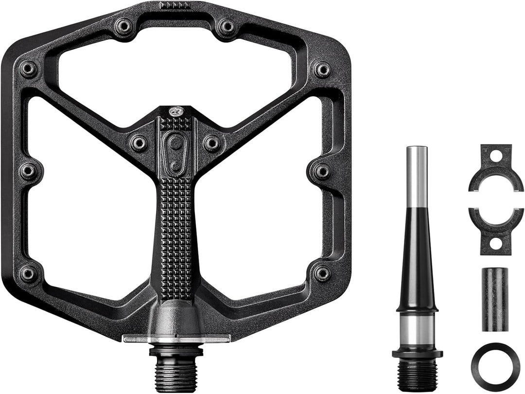 Crankbrothers Stamp Flat BMX/MTB Fahrradpedal – Plattform-Fahrradpedal, minimales Profil, Verstellba