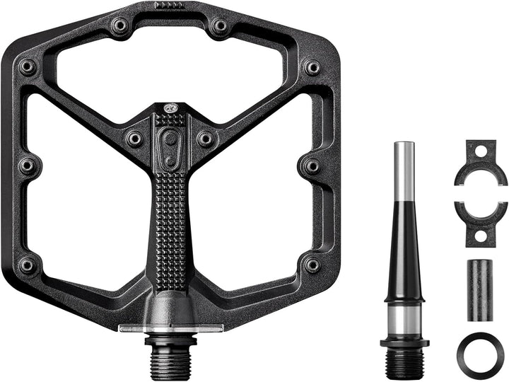 Crankbrothers Stamp Flat BMX/MTB Fahrradpedal – Plattform-Fahrradpedal, minimales Profil, Verstellba