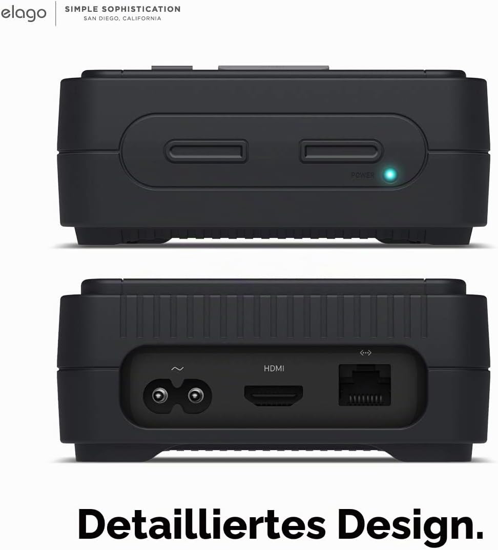 elago T4 Case Hülle Kompatibel mit Apple TV 4K und Kompatibel mit Apple TV HD – Kompatibel mit Allen