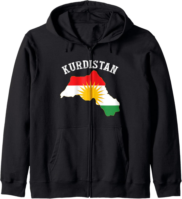 Kurdistan Kapuzenjacke