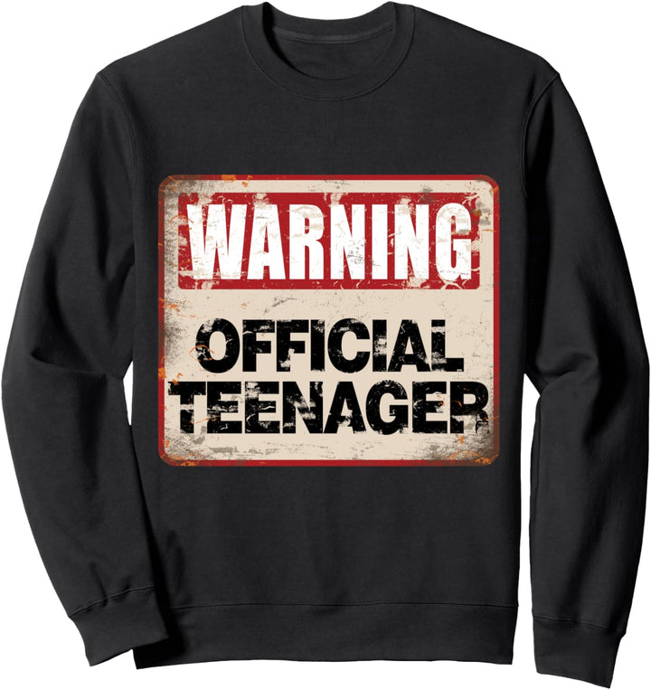 13. Geburtstag, Jungen, Mädchen, Official Teenager, 13 Jahre Sweatshirt