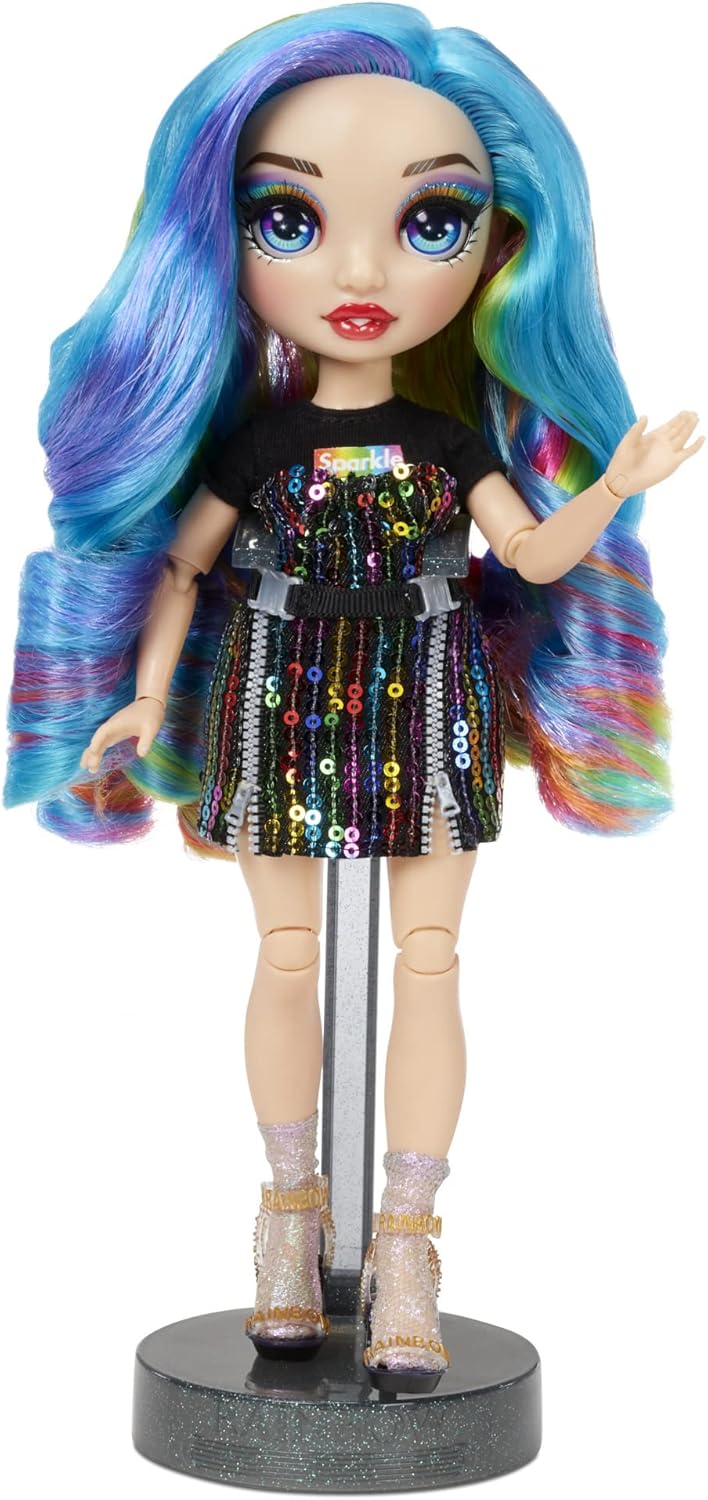 Rainbow High Fashion Doll - Amaya Raine - Regenbogen Puppe mit Luxus-Outfits, Accessoires und Puppen
