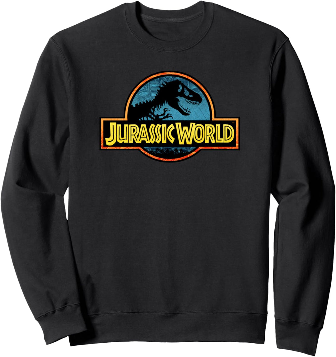 Jurassic World Classic Logo Bright Tech Sweatshirt