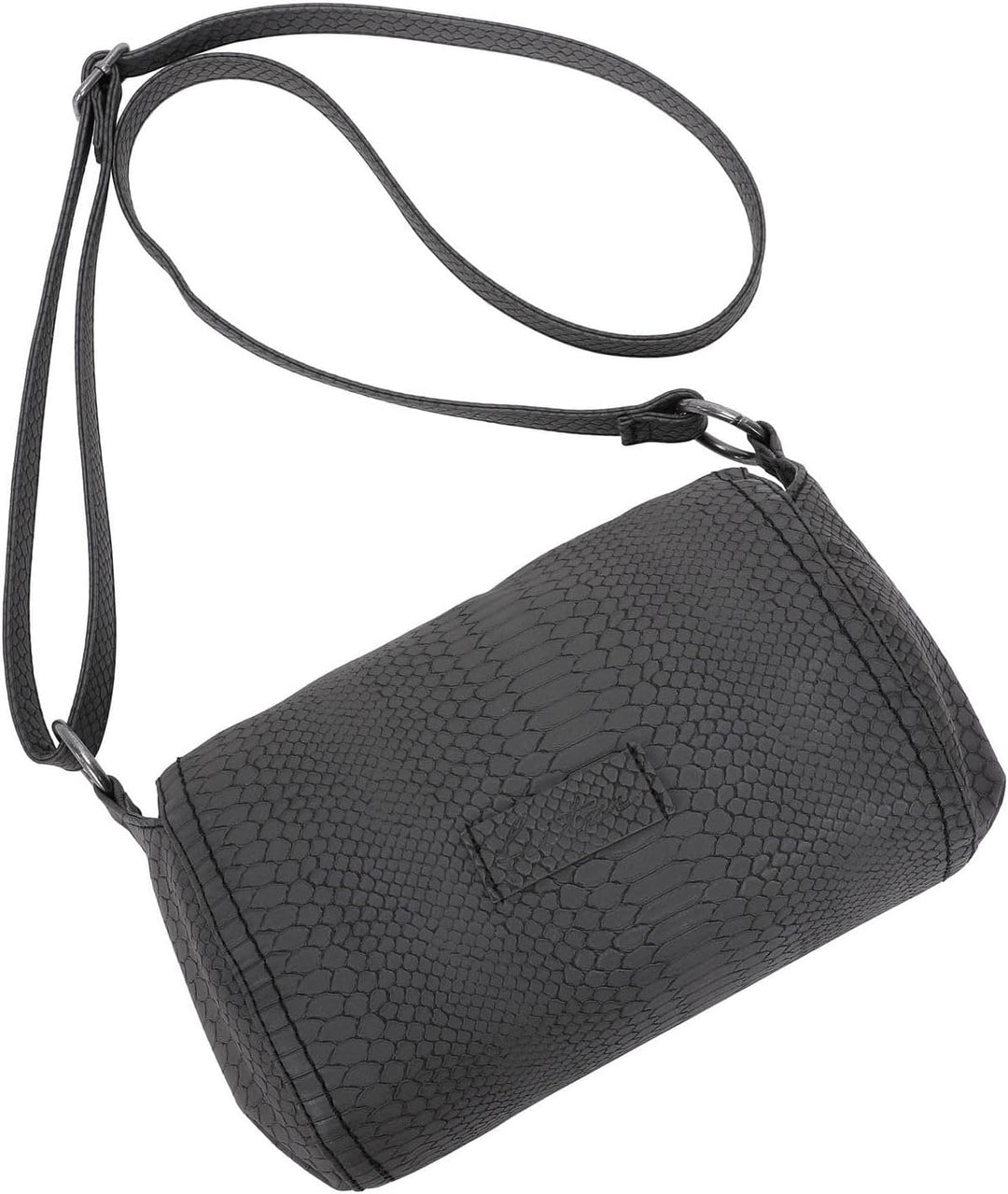 Fritzi aus Preussen Damen Drum02 Cross Ecxo 457 Black Idol Umhängetasche, One Size