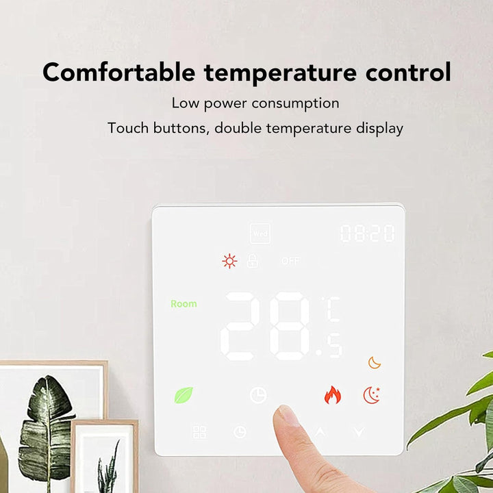 Touch Smart-Fussbodenheizungsthermostat mit Präziser Temperaturregelung für Zuhause/Hotel/Büro, Elek