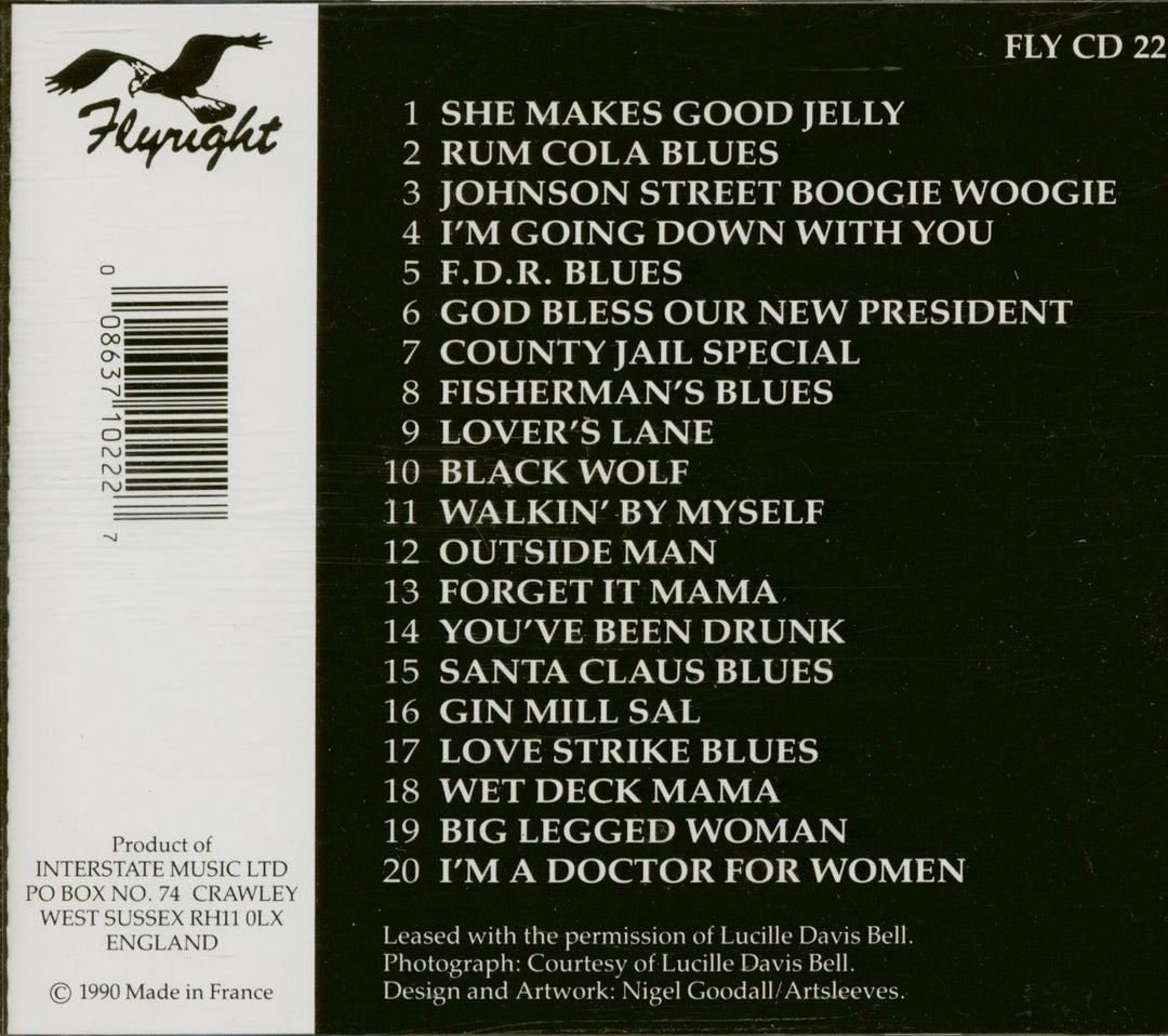 Joe Davis Sessions, Audio-CD
