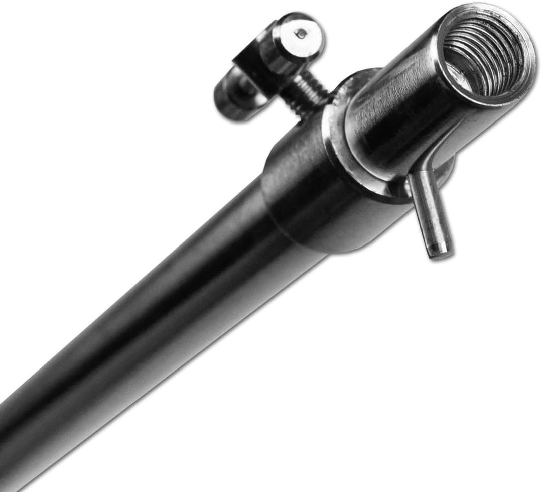 1-4 Stück Rutenhalter Bankstick Edelstahl Erdspeer Rod pod 50-90cm 75-120cm 4 Stück / 50 - 90cm, 4 S