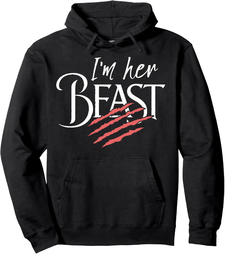 Paar-Shirts - I'm Her Beast Pullover Hoodie