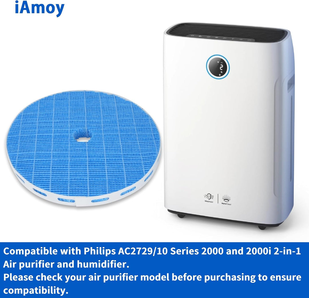 FY2425 Ersatzfilter Kompatibel mit Philips AC2729/10 Series 2000 und 2000i 2-in-1 Luftreiniger und L