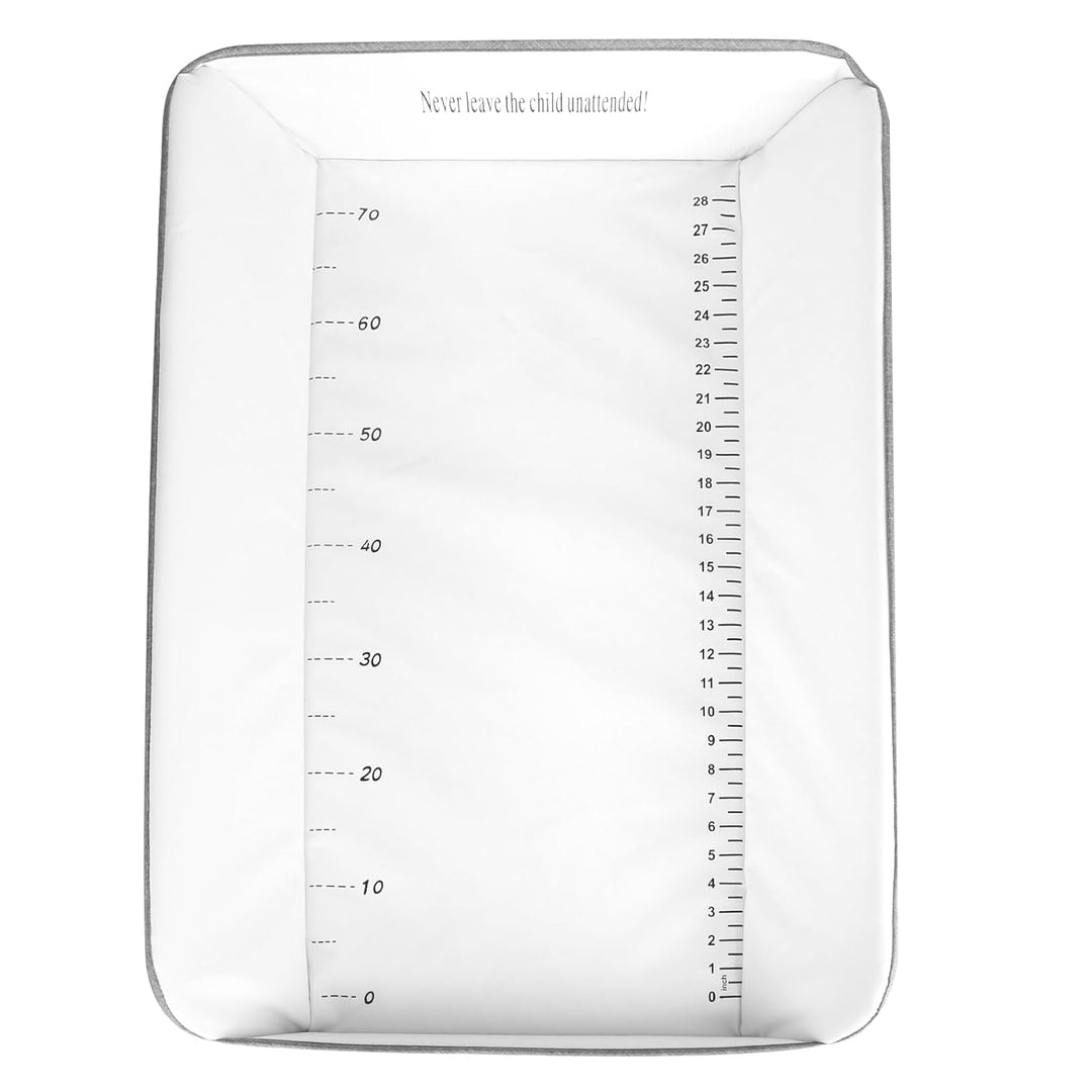 Kedia Baby Wickelkombi - klappbare Wickelkommode, mobiler Wickeltisch mit Wickelauflage, Sicherheits