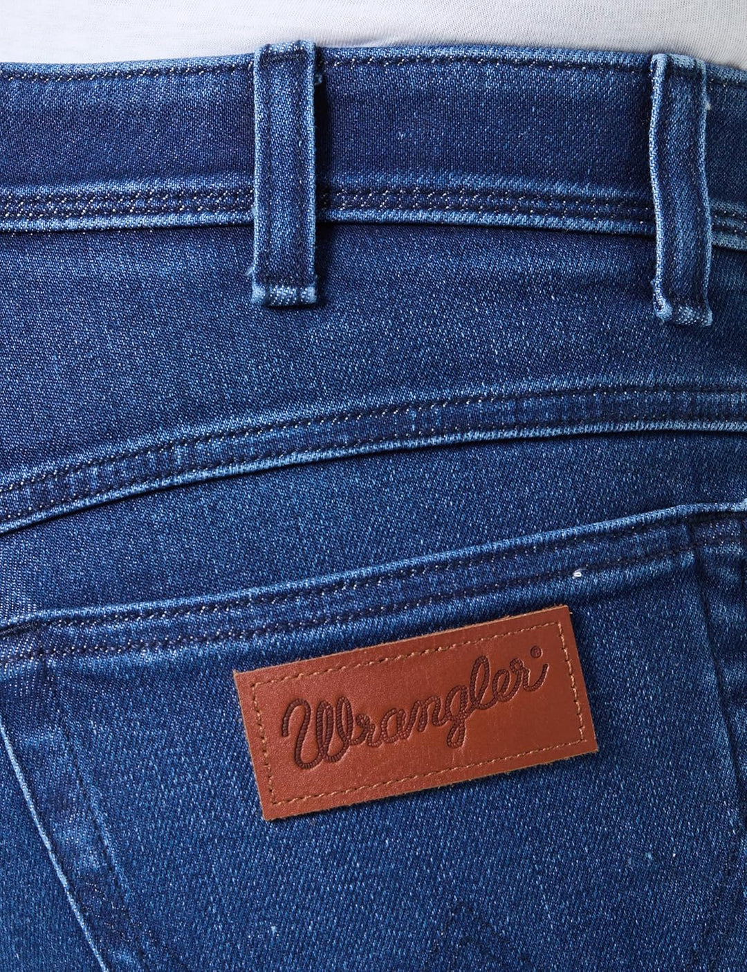 Wrangler Men's Texas Slim Trousers 31W / 32L Blue Jam, 31W / 32L Blue Jam