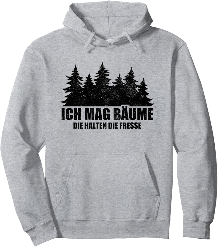 Ich Mag Bäume Shirt Ich Hasse Menschen Pullover Hoodie