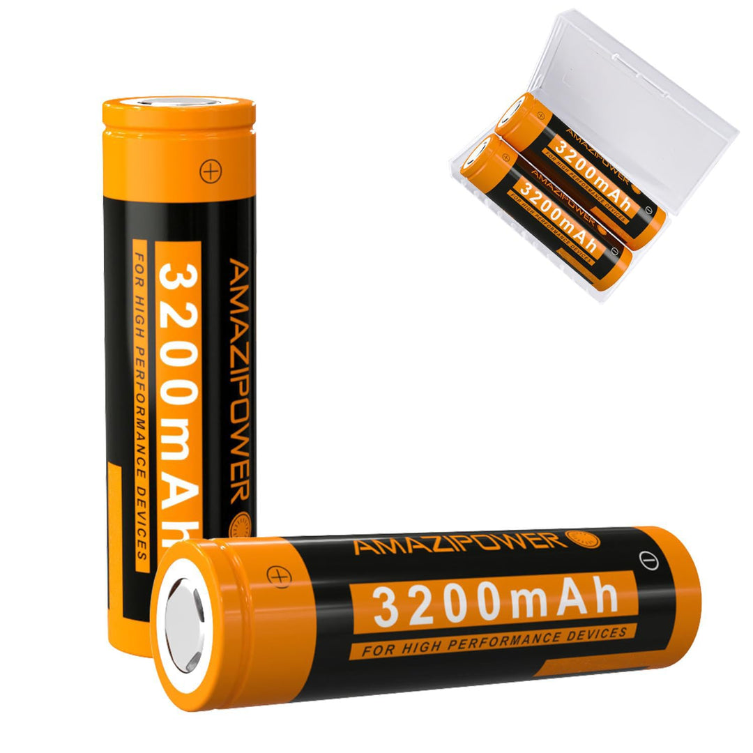 3,7 Volt Wiederaufladbarer Akku，3200mAh NiMH Batterie Hohe Kapazität Batterien für LED Stirnlampe,Fe