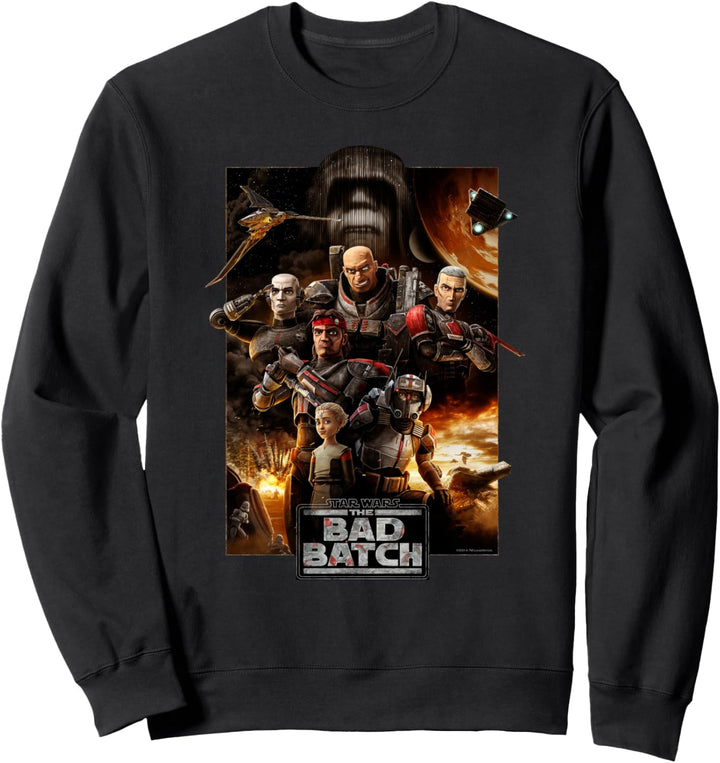 Star Wars The Bad Batch Series Poster Sweatshirt