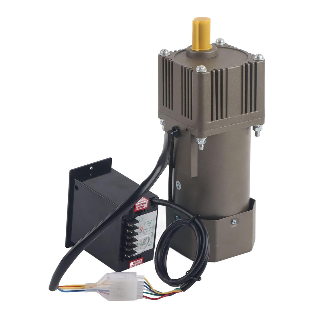 AC 220V 90W Motor mit einstellbarer Drehzahl Stufenlos regelbarer Frequenzumrichtermotor mit Getrieb