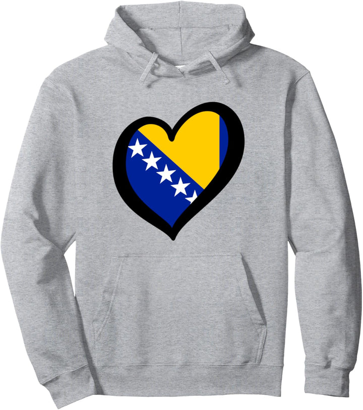Bosnien Flagge Bosnische Farben Sarajevo Frauen Männer BIH Pullover Hoodie