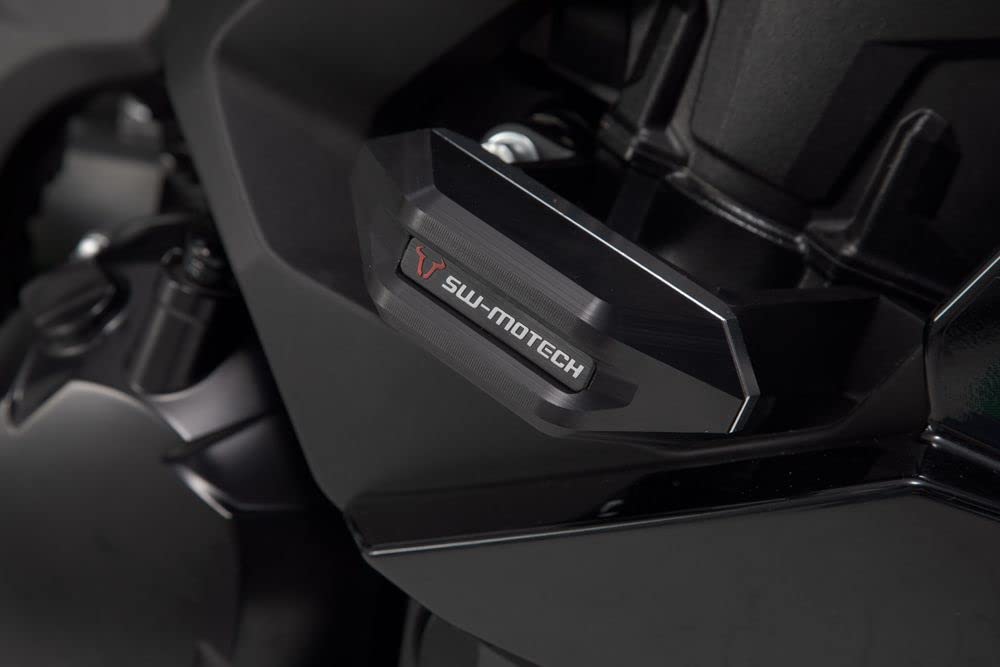 SW-Motech Sturzpad-Kit - Schwarz. Kawasaki Ninja 1000SX (19-).