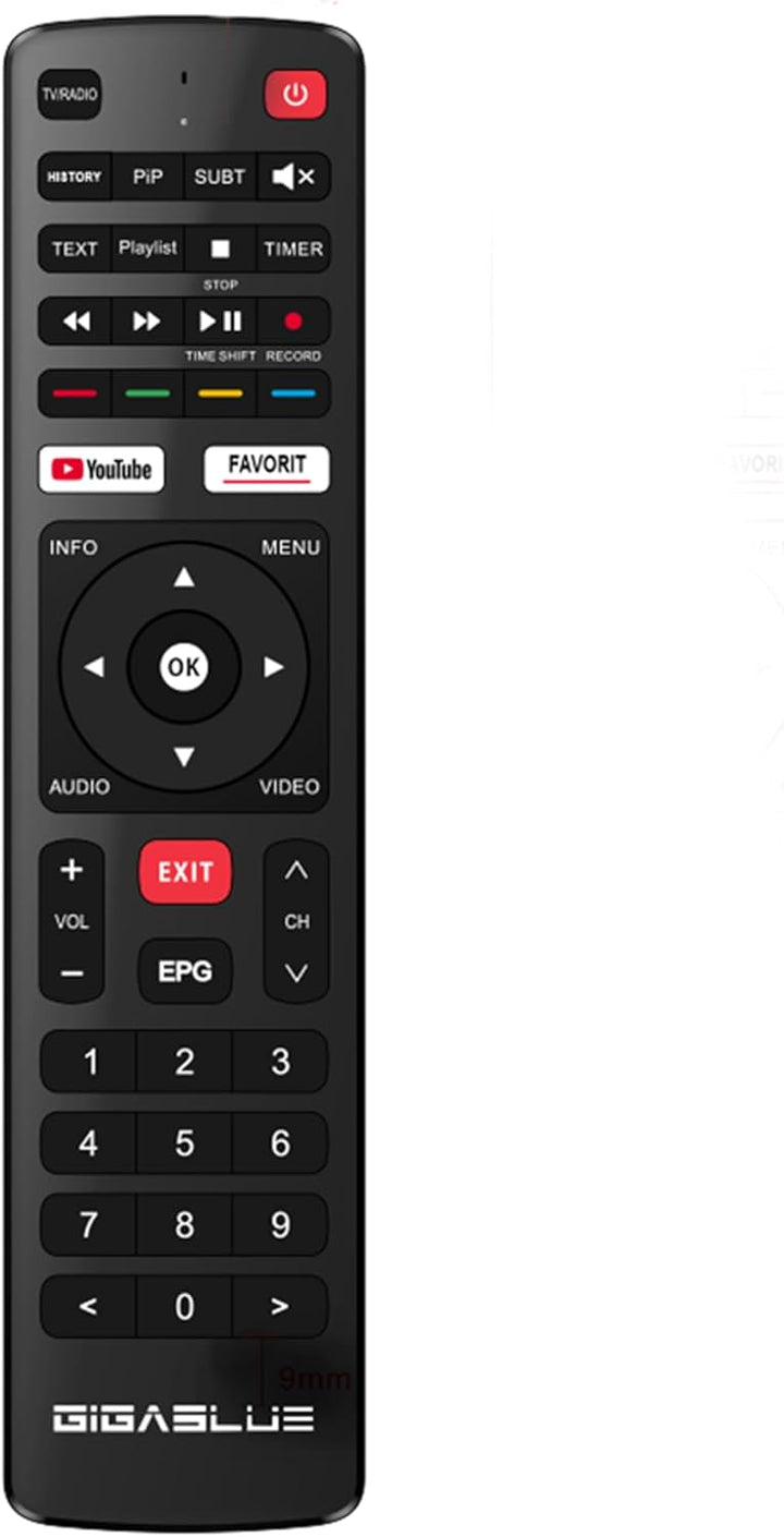 GigaBlue UHD Trio 4K PRO - 1xDVB-S2X MS + 1xDVB-C/T2 Combo-Receiver für Sat, Kabel/T2 Signal, E2 Lin