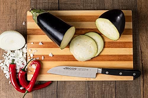 Arcos Opera - Santoku Messer - NITRUM geschmiedetem Edelstahl 140 mm - HandGriff POM Farbe Schwarz